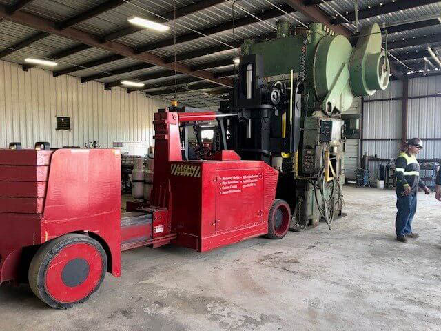 47000-Pound-Punch-Press-Move