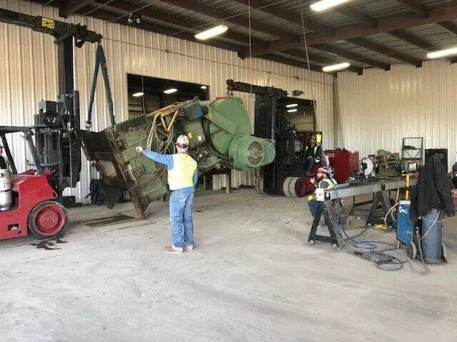 47000-Pound-Punch-Press-Move