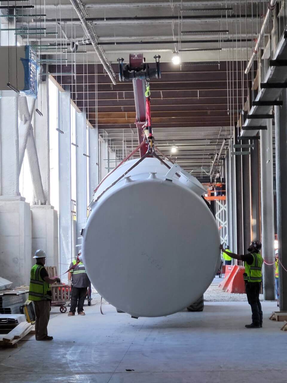 Fiberglass Waste Tank