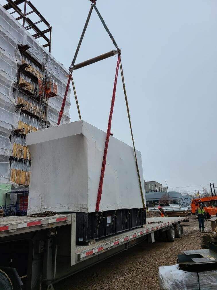 Industrial Generator Move