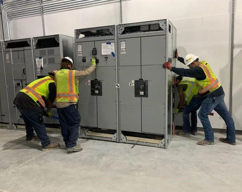 Setting-of-Data-Center-Indoor-Electrical-Equipment MEI