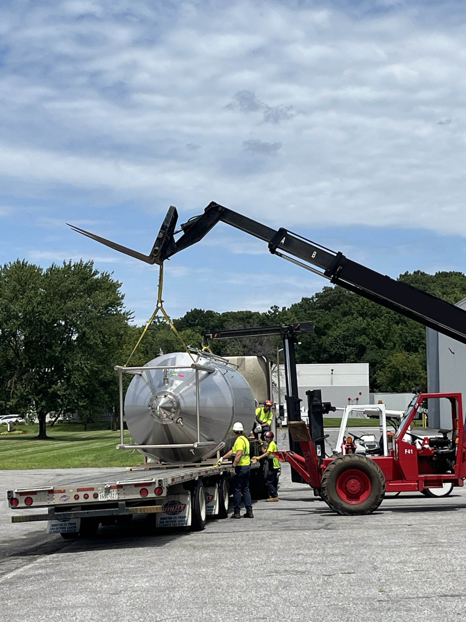 Brewery Heavy Equipment Removal