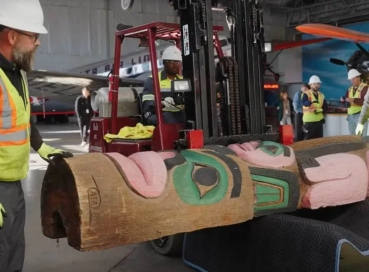 Chilkoot Totem Pole Relocation (2)