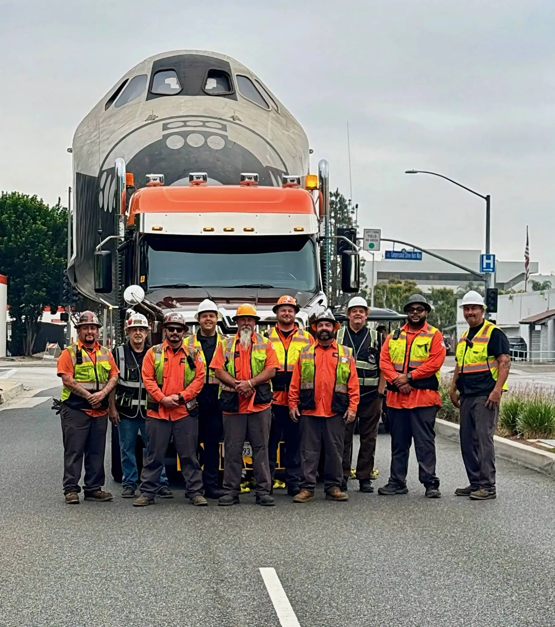 The “Inspiration” Space Shuttle Makes Its Move