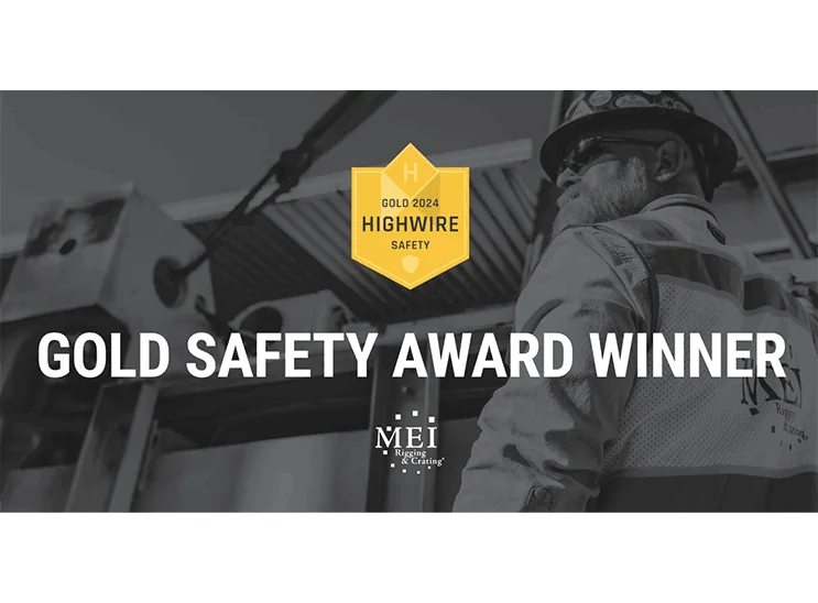 MEI Receives 2024 Gold Safety Award