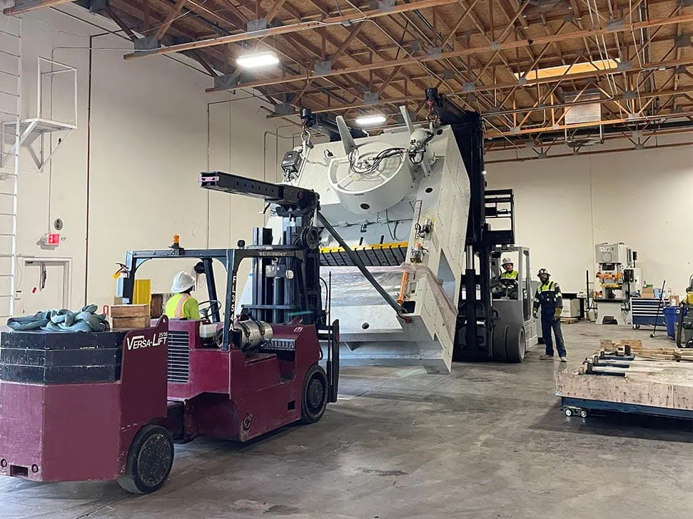 Machinery Moving