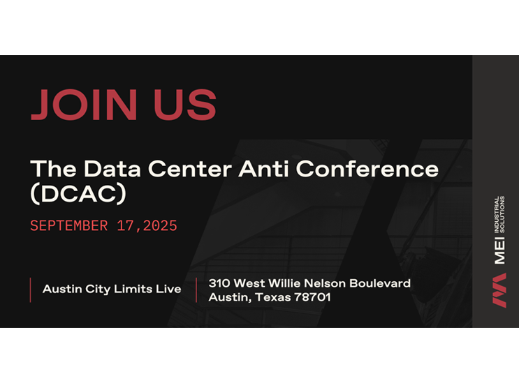 Join MEI at the Data Center Anti Conference (DCAC)