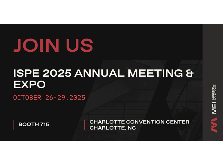 Join MEI at 2025 ISPE Annual Meeting & Expo