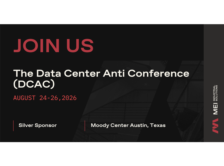 Join MEI at the Data Center Anti Conference (DCAC) 2026